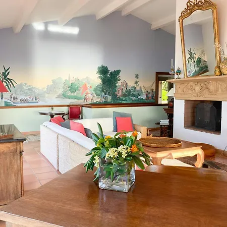 Burgundian House By The Sea In Corsica