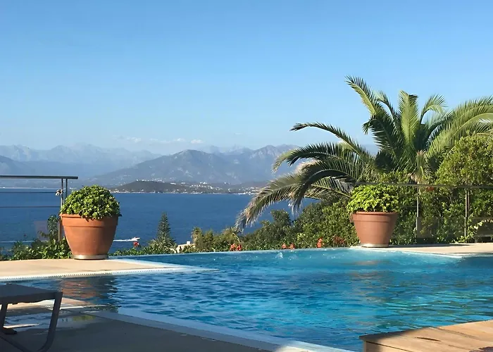 Burgundian House By The Sea In Corsica