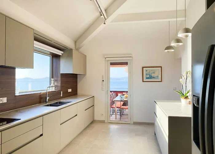 Burgundian House By The Sea In Corsica *